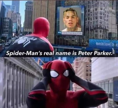 wolfenek - XD
#marvel #6ix9ine #spiderman #heheszki