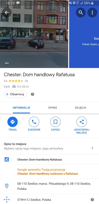 Synergy - Poproszę o zgłaszanie sugestii nazwy DH Chester na "Chester. Dom handlowy r...