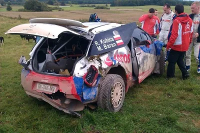 czlapka - #kubica #rajdy Roberto trochę przeszarżował na testach

Oby podczas rajdu b...