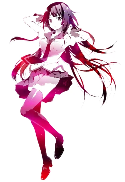 FlaszGordon - #randomanimeshit #animeart [ #bakemonogatari #hitagisenjougahara ] + #p...