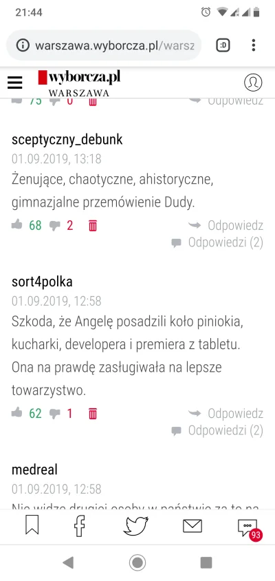 P.....y - Na stronie wyborczej piszą co innego w komentarzach xD