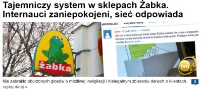 WhyCry - #zabka #afera
http://tvn24bis.pl/z-kraju,74/zabka-stosuje-specjalny-system-...