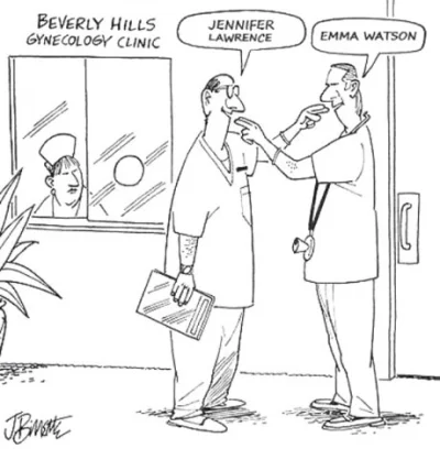 mieszalniapasz - #emmawatson #jenniferlawrence #klinika #ginekolog #heheszki



Zgadu...