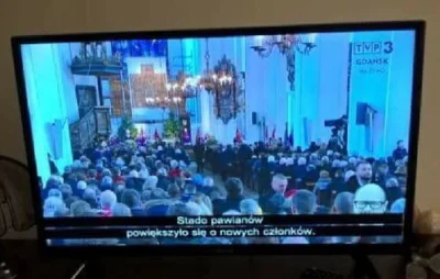 WujekRada - To uczucie gdy TVP3 Gdańsk wyświetlało w trakcie pogrzebu Adamowicza napi...