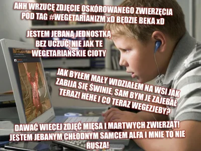 Zwanek - @Seiya11: No ale właśnie na wykopie tak to nie wygląda xD
Wykopowi weganie/...