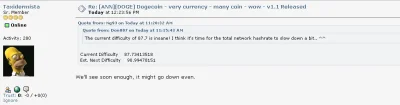 zonbat - #dogecoin na forum bitcointalk ktoś napisał:

co to znaczy, co to jest hashr...
