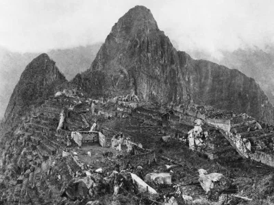 spion999 - Prawdopodobnie pierwsza fotografia #MacchuPicchu powstała około 1912 
#go...