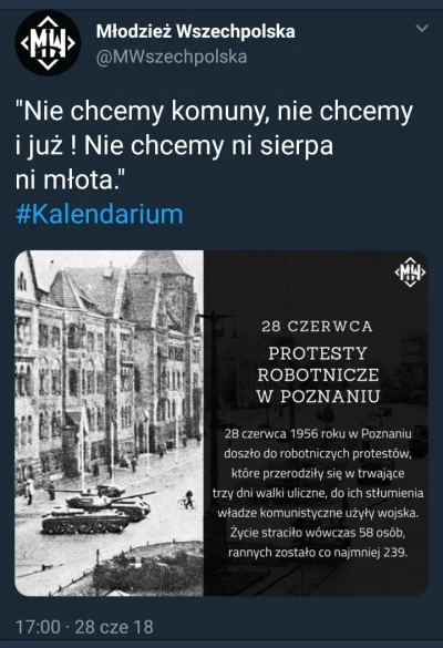 swietlowka - "Trzeba powiedzieć jasno: jeśli powstanie poznańskie nie jest prowokacją...