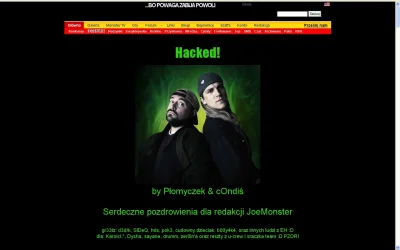 michal__q - Zhakowali Joemonster! :o

#hakerzy #haker #jm



SPOILER
SPOILER