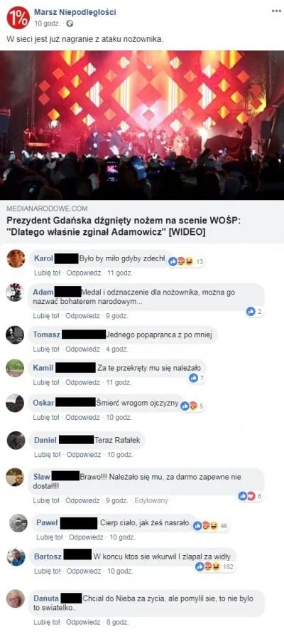 perlikont - Polecam również wypowiedzi na profilu MN. Screen jest sprzed kilku godzin...