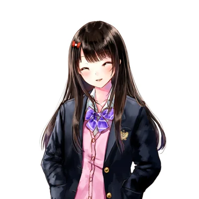 Morimasa - #randomanimeshit #originalcharacter #blushedface #schoolgirl #kazuharukina