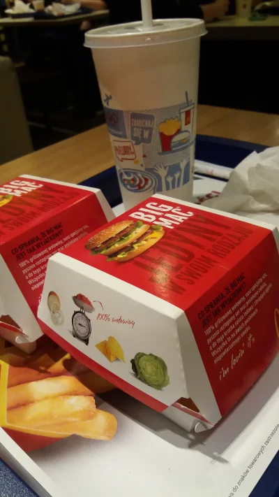 Mufffa - Wiecie że możecie zamówić w McDonalds ofertę dla zakochanych (2x Big Mac+duż...