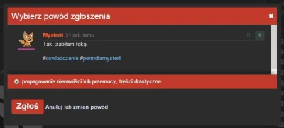 Bartek404 - @Mysterii: NIENAWIŚĆ DO ZABÓJCÓW FOK. TAK ZOSTAŁEM WYCHOWANY.