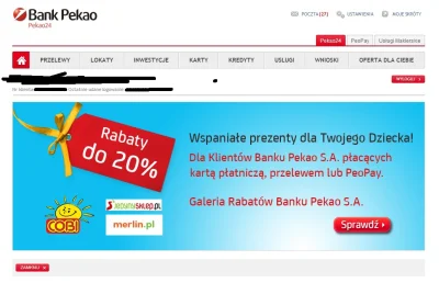 M.....d - pekao24: logujesz sie i zostajesz przeniesiony do oferty kredytu, oferty le...