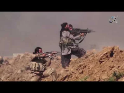 2.....r - Filmik od Amaq z okolic Mosulu. Link pewnie zaraz padnie. 

#bitwaomosul #i...