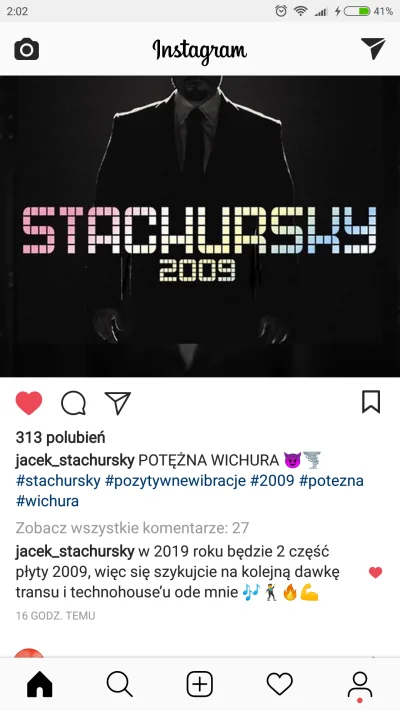 WitekPLKiller - Wygląda na to, że Jacek #stachursky nagra kolejną ryjącą mózg płytę:
...
