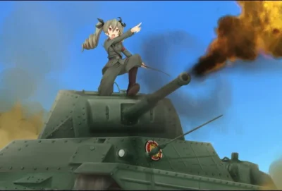 BlackReven - @qqwwee: Carro Armato P 40 ( Girls und Panzer )