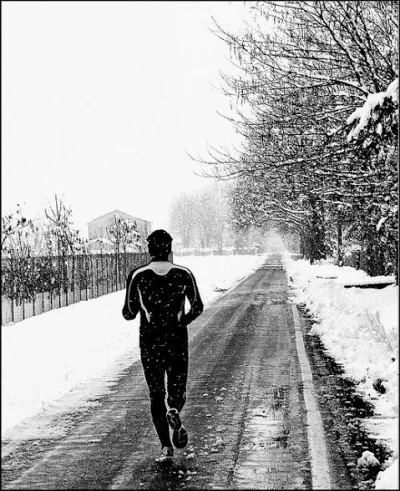 normanos - Moje pierwsze wyjście na #bieganie zimą. Jestem w szoku. Nigdy bym się o t...