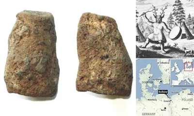 binuska - Naukowcy w Polsce znaleźli prehistoryczny talizman wykonany 9000 lat temu z...