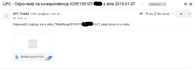 LeoValdez - 7 stycznia mój wujek wysłał pocztą elektroniczną rezygnację z usługi inte...