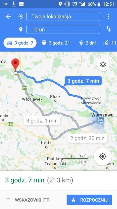 k.....k - @marcinmosakowski mówiłem o wylotówce na Gdańsk (niebieska trasa). Ma najmn...