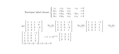 Freedie - @abcdefghijklmn8: @imgo123: a w tym zadaniu wyznacznik mi wyszedł 0 czyli m...