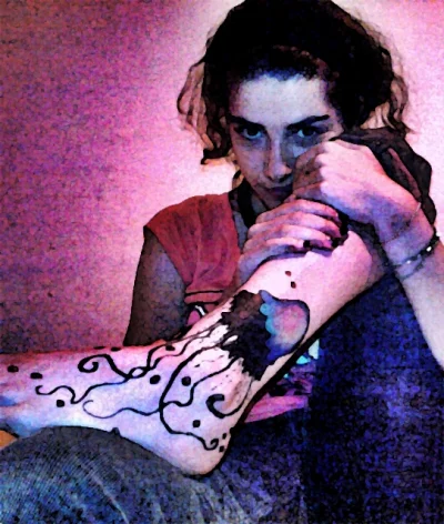 y.....e - http://blip.pl/s/141013938 I jest... ale to tylko projekt, #tattoo, #tatuaz...