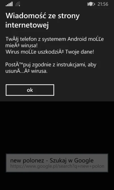 Kuork - O NIE CO ZA OKROPNY WIRUS WGRALI MI ANDROIDA NA WP!!
#heheszki #bojowkawindo...