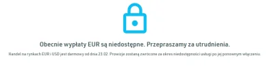 Kone1963 - Od kiedy to na #bitbay nie można wpłacać i wypłacać EUR/USD i handel na ty...