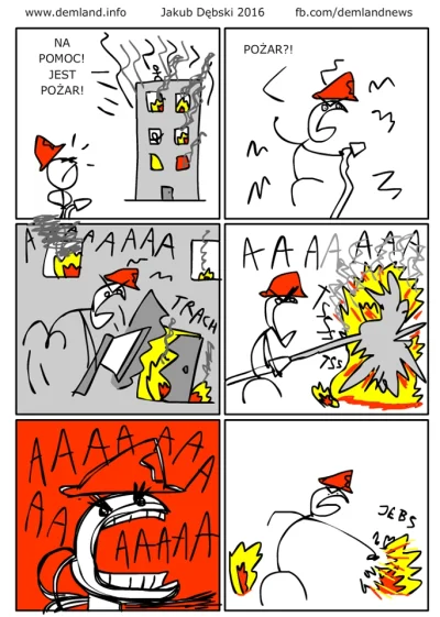 Sieloo - Nowy komiks od Dema o dzielnych #!$%@? strażakach ( ͡º ͜ʖ͡º).

#demland #d...
