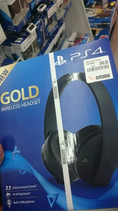 janushek - Nie wiem czy było ale ten nowy headset już jest i jest dosyć tani :v
#ps4...