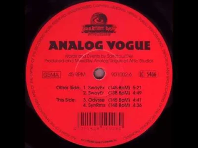 Tensa - Analog Vogue - SwayEx



#mirkoelektronika #trance #acid #90s