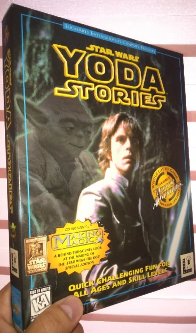 N.....K - Star Wars: Yoda Stories, 1997, LucasArts Entertainment Company

#bigbox #...