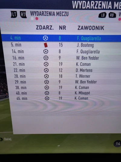 rkore - W fifie #!$%@? nie ma kick off glitcha.
#fut