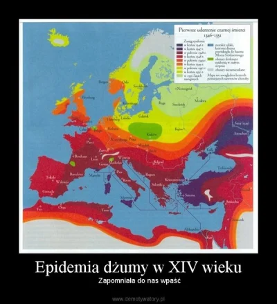 piotrmikolaj-vonwentzl - Mapa wygląda jak mapa epidemii czarnej śmierci, wtedy wypadl...