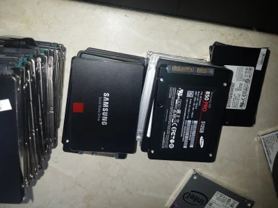 SweetDreams - Dyski 512 GB zrobiły się za małe więc kilkaset dysków do utylizacji bo ...