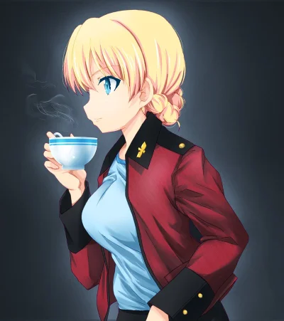 Kamil85R - #randomanimeshit #anime #darjeeling #girlsundpanzer