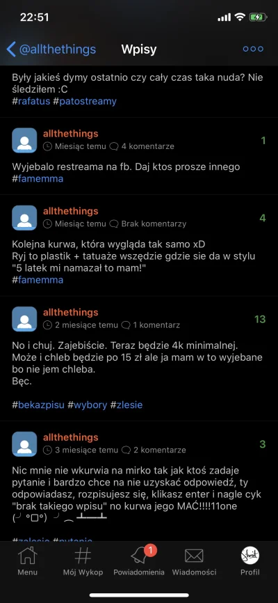 S.....t - @allthethings: od razu widać ze PATOLA z ciebie