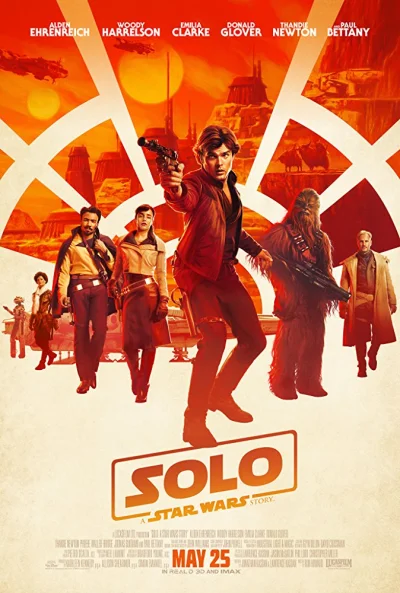 ElCidX - Han Solo: Gwiezdne wojny - historie (2018)
Gatunek: #Przygodowy #scifi 

...