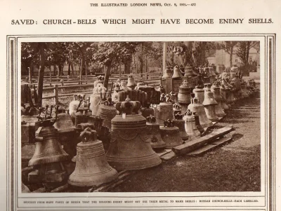 myrmekochoria - "Uratowane" dzwony przez armię rosyjską podczas I wojny światowej. W ...