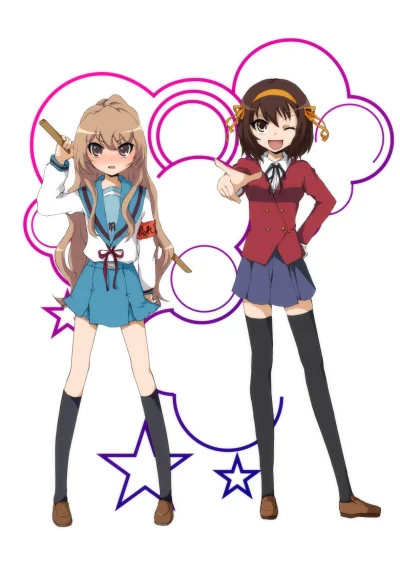 Hajak - #randomanimeshit #haruhisuzumiya #taigaaisaka #toradora #crossover @joookub

...