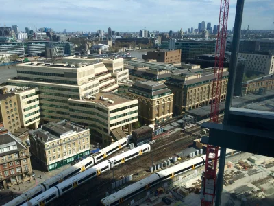 asique - Widok z okna z firmy #londyn #emigracja #uk