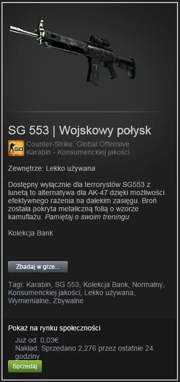 p.....i - Uwaga mirasy! #rozdajo tego pięknego skina do SG 553!! Wystarczy jedynie za...