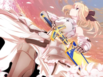 d.....g - #randomanimeshit #fate #saber #saberlily #girlsandsword