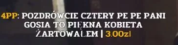 yyygowno - grubas to czyta i pozdrawia zgodnie z życzeniem "pozdrawiam pepe pani" XDD...