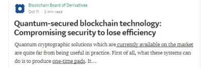 Pitmaster - Rosjanie twierdzą że testują technologie blockchain odporną przed atakami...
