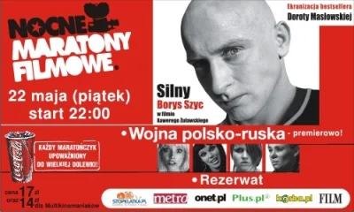 paripl - #maraton #multikino #kino #elblag, tylko szkoda,że grają Rezerwat,a nie Syme...