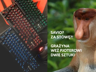 SAVIO_multimedia - #savio klawiatury mechaniczne już w sprzedaży - a cena? No cóż zob...