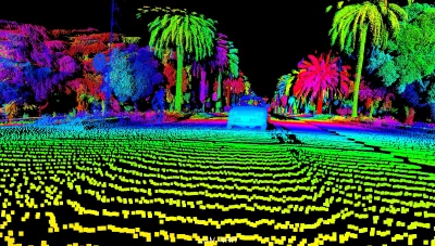 Mesk - Jak widzą świat autonomiczne samochody używające najnowszego skaningu laserowe...