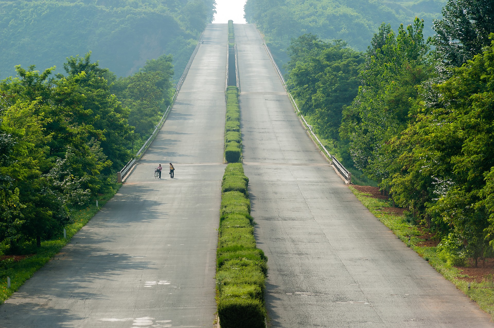 Северная Корея дороги
